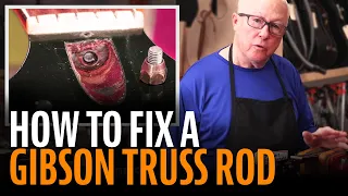 How to fix a Gibson truss rod