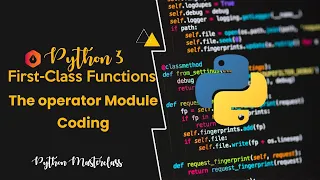 5 18 - The operator Module in Python Coding