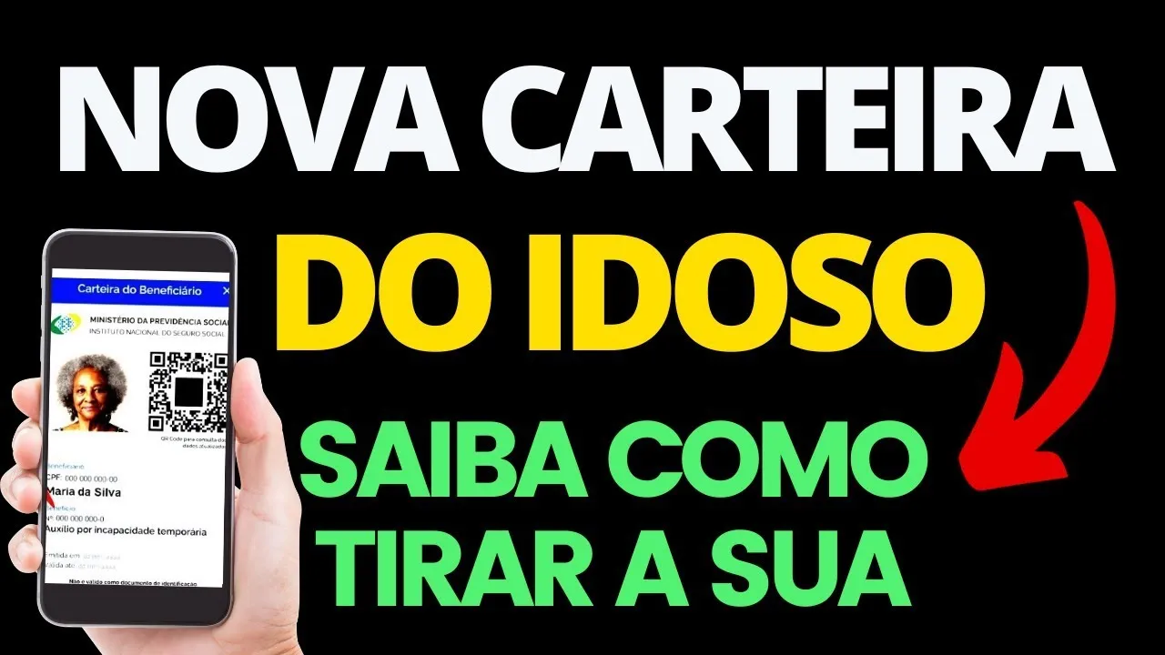 NOVO DOCUMENTO QUE VAI BENEFICIAR OS IDOSOS COM MAIS DE 60 ANOS