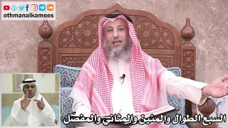     ما معنى كل من السبع الطوال والمئين والمثاني والمفص ل   عثمان الخميس دندنها