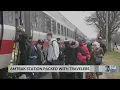 Hundreds pack East Lansing Amtrak for Thanksgiving