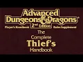 RPG Overview 292 AD D 2nd Edition The Complete Thief s Handbook
