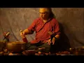 10 min Chakra Meditation Series~Note A~6th ~Third Eye Chakra with Tibetan Singing Bowls~No Vocals
