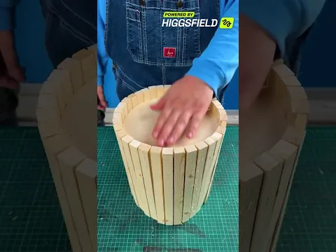 Building a Stylish Wooden Slat Planter 🪵🪴