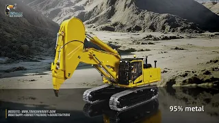 When you own a rock-arm version of the PC500 RC hydraulic excavator, you get... TH26761