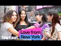 Asking People in Times Square about Getting Engaged and Planning Weddings The Knot