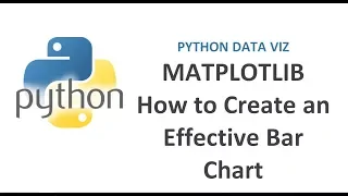 Python Data Visualization with Matplotlib Creating Bar Chart and Adjusting its properties