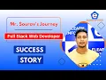 Sourav s Success Story Full Stack Developer Institute in Hyderabad Elearn Infotech Reviews