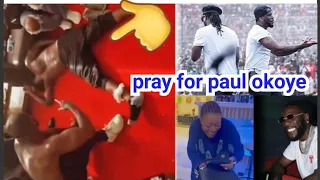 poul okoye collapse during performance in liberia what actually happened burnaboy gift to grand ma