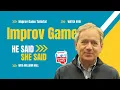 Download Lagu Learn How to Play “He Said, She Said” – Fun \u0026 Fast Improv Game Tutorial!