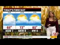 Sunday morning forecast with Stephanie Mead