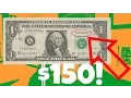 Dollar Bill Worth 150 How To Find Sequential Number Bills
