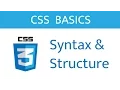 Syntax CSS Basics