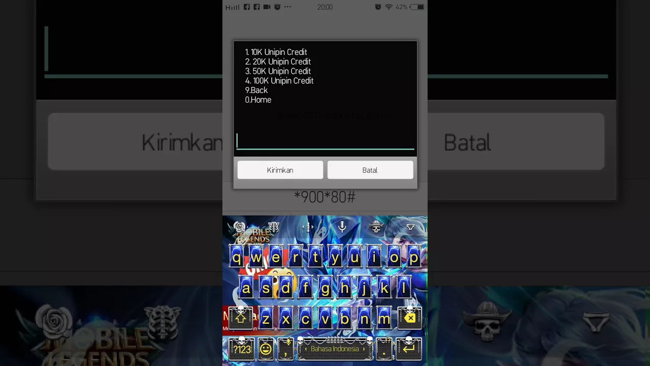 Kode Paket Telkomsel Dapat Voucher Game Gratis (AOV, MOBILE LEGEND, LOL, FREE FIRE, PUBG, dll.)