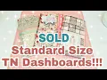 SOLD Standard Size TN Dashboards Planning With Eli