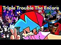Lagu Friday Night Funkin' Triple Trouble The Encore (Awe mix) / Sonic (FNF Mod/Hard/Gameplay + Cutscene)