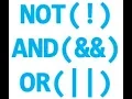 Boolean Operators in JavaScript