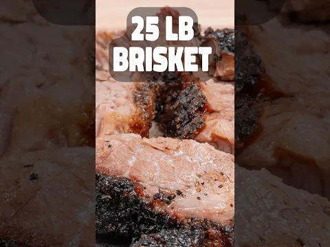 25 LB Brisket and the Flat Isn’t Dry! | Juicy Brisket Recipe