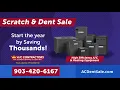 Contractors - Scratch Dent Overstock Sale