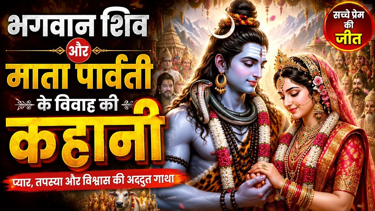 महादेव का विवाह।।