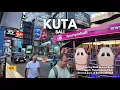 KUTA, Bali Evening Walk Around Kuta Beach, Beachwalk, Poppies Lane 1 \u0026 2 | Bali Walking Tour 4K60fps