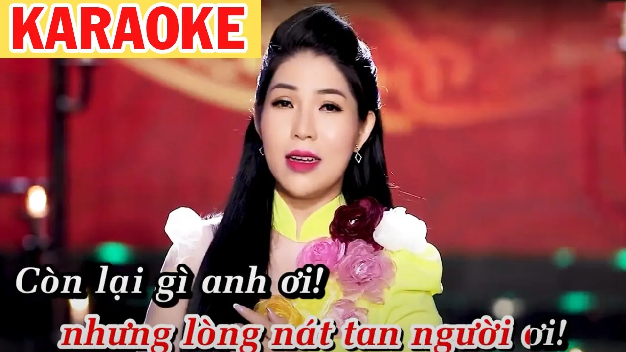 KARAOKE | Duyên Nợ Bẽ Bàng - Hải Vy