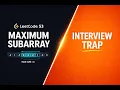 Maximum Subarray Problem Tamil Kadane s Algorithm Explained LC 53 Arrays
