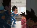 LITTLE VEGETA BECOMES BLUE-HAIRED SUPER SAIYAN, INTERACTS WITH LITTLE GOKU ON GRASS
