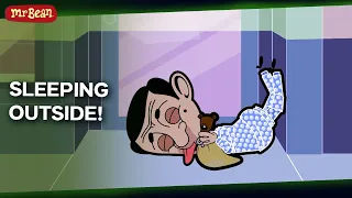 Mr. Bean Sleeps on the Street for a Video Game! | Mr Bean Adventures