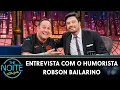 Download Lagu Entrevista com o humorista e imitador Robson Bailarino | The Noite (21/11/24)