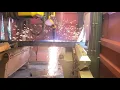 Cobb Industrial castellated beam modeled in SDS with all connection details run on Python SPG