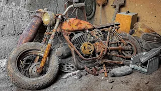 Full Restoration Abandoned Motorcycle – Complete Process