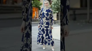 فساتين طويلة أنيقة ومحتشمة لكل المناسبات أنيقة ومريحة في نفس الوقت 