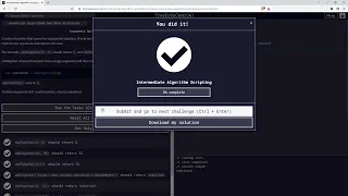 Intermediate Algorithm Scripting Arguments Optional freeCodeCamp