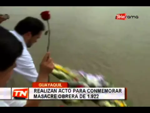 Realizan acto para conmemorar masacre obrera de 1.922