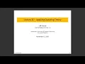 ECE 459 Lecture 32 Multiple Servers