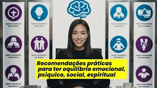 Como ter equilíbrio emocional, psíquico, social