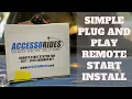 Accessorides Plug And Play Remote Start System Toyota 4Runner