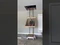Garage attick lift installed and operational