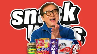 jackie chan tries british u0026 chinese food snack wars
