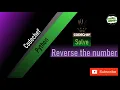 Reverse a number Codechef Python