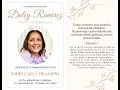 Dalcy Ramirez Funeral service Festa Memorial Funeral Totowa NJ