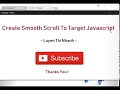 Smooth scrolling when clicking an anchor Link - Jquery