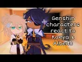 Mondstadt characters react to Kaeya Albedo Genshin Impact Some Kaebedo Part 1