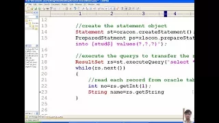 38 Advanced java tutorial Transfer data from Oracle Database table to MS-Excel Sheet adv java