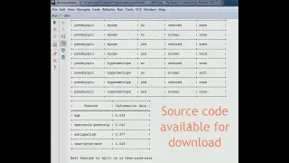 Decision Trees Python Prototype Project 01 - Find best attribute to split on