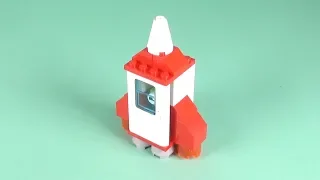 LEGO Rocket with Alien Building Instructions - LEGO Classic 11004  "How To"