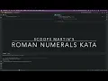 Roman Numerals Kata