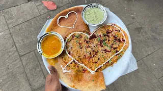 Mumbai Trending Dilkush Dosa Making | Love Dosa | Mumbai Street Food