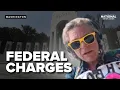 FEDERAL CHARGES Women accused of vandalizing WWII memorial